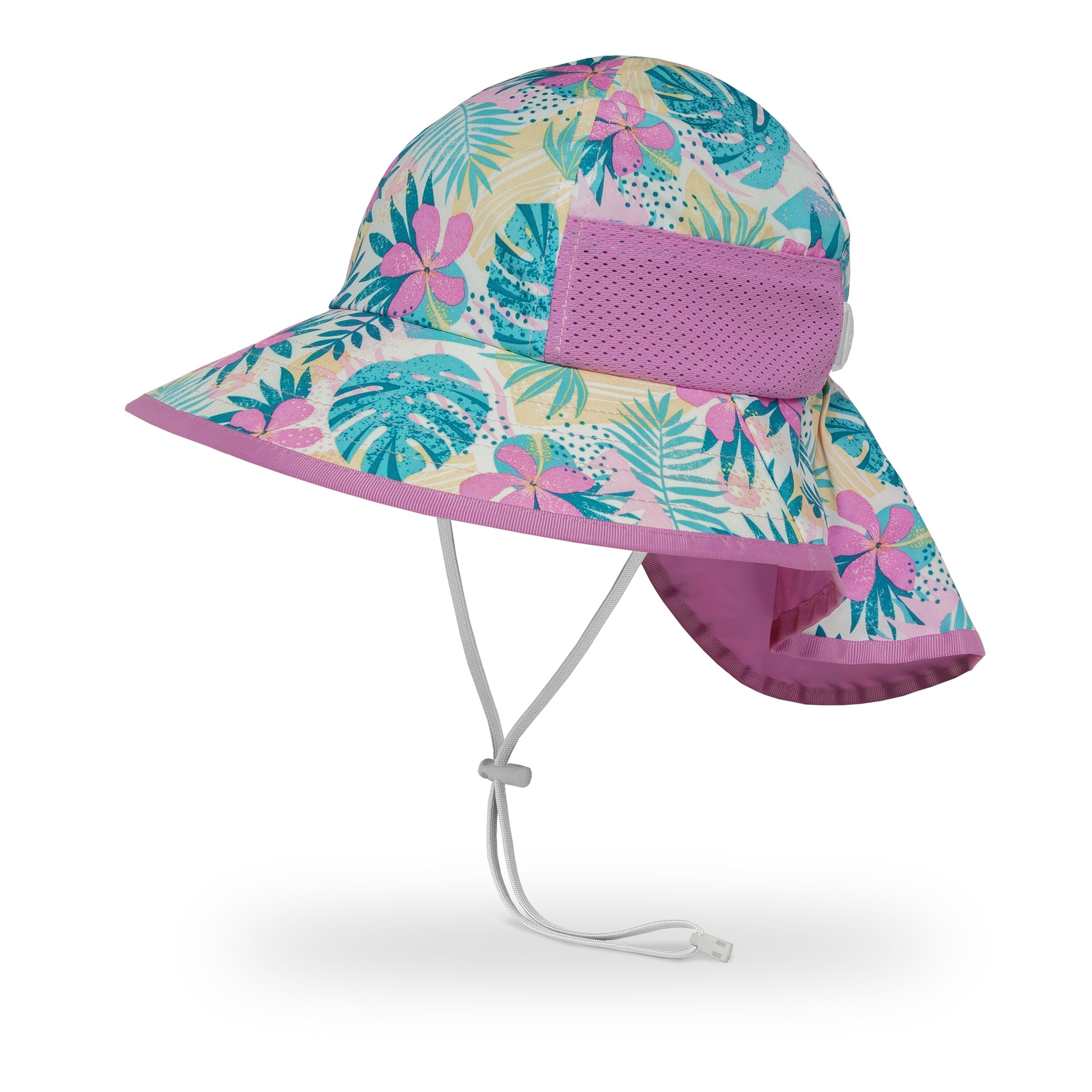 Sunday Afternoons Hats - Kids Play Hat - Pink Tropical-Mountain Baby